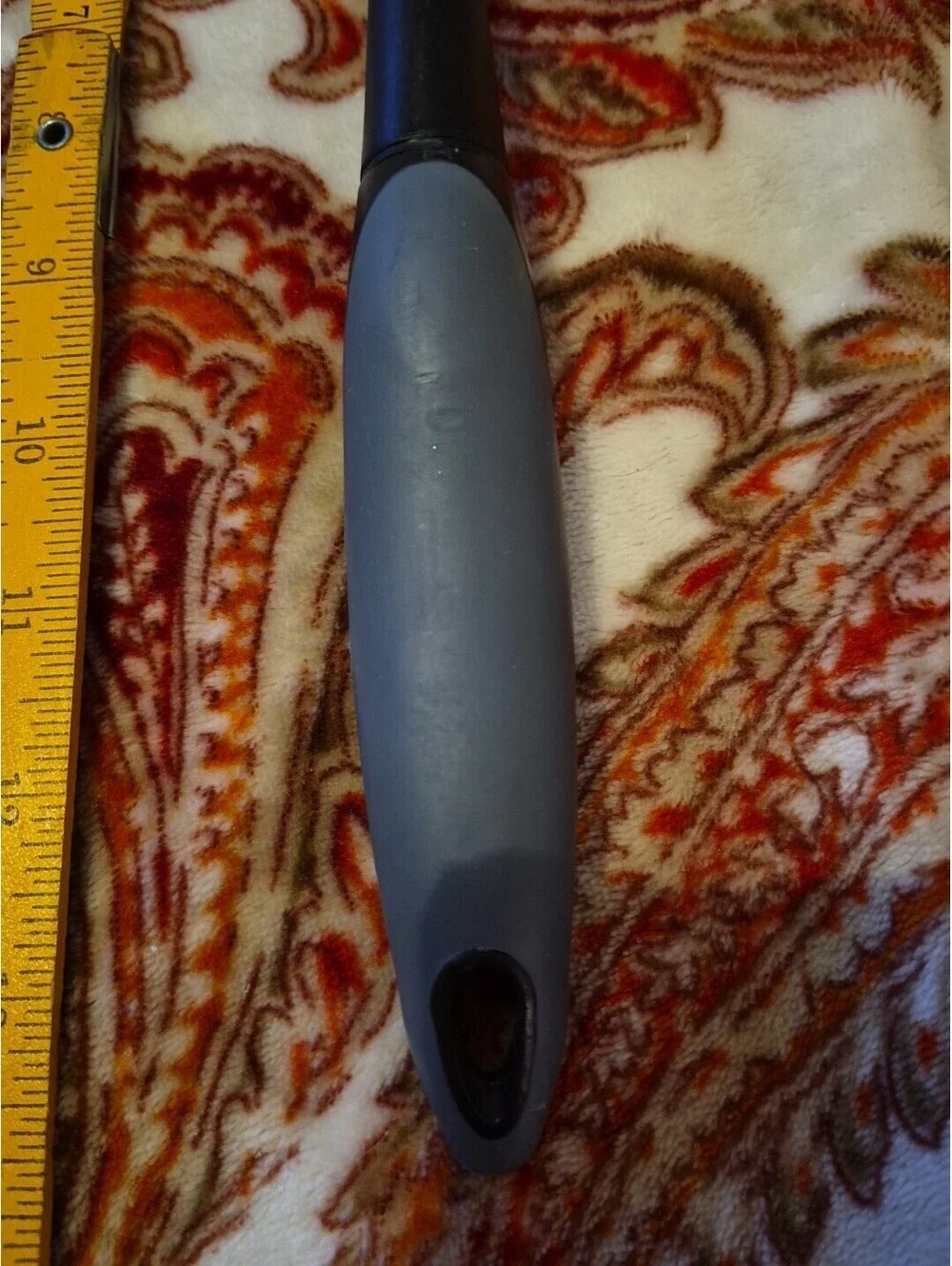 Rubbermaid Black Gray Solid Spatula 14